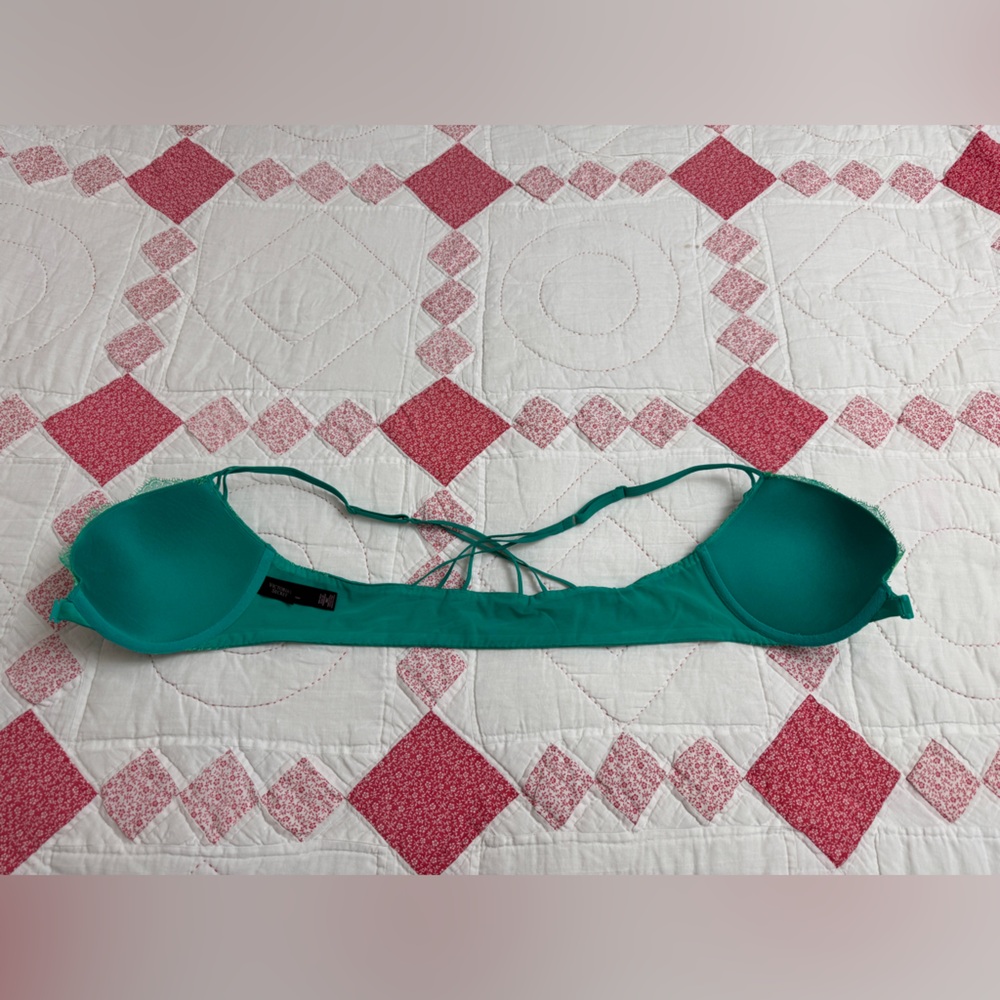 Victoria’s Secret Very Sexy Push Up Bra Size 36C Strappy Crisscross Back - Picture 7 of 12